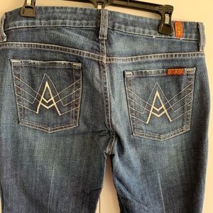 “A” pocket 7 For all Mankind jeans size 30